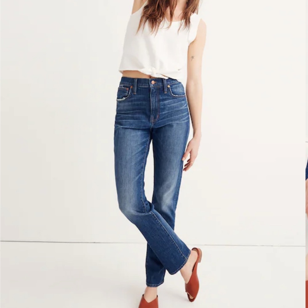 Madewell The High Rise Slim BoyJean size 26